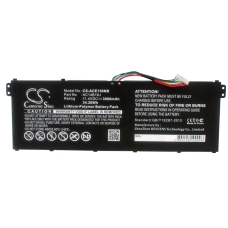 Kompatibler Ersatzakku für Acer  AC14B13J, KT0030G.004, KT.0040G.004, AC14B18J(3ICP5/57/80), AC14B18J