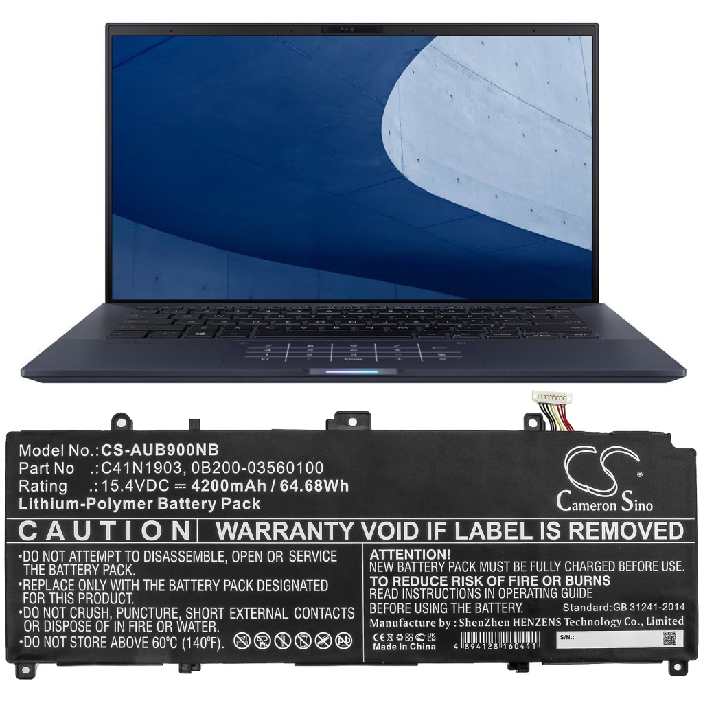 Laptop Akkus Asus CS-AUB900NB