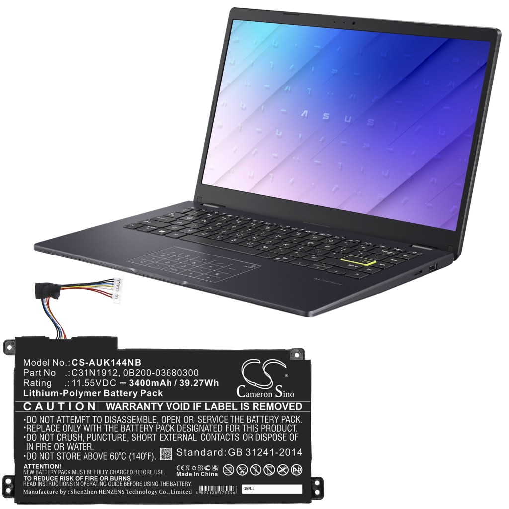 Laptop Akkus Asus CS-AUK144NB