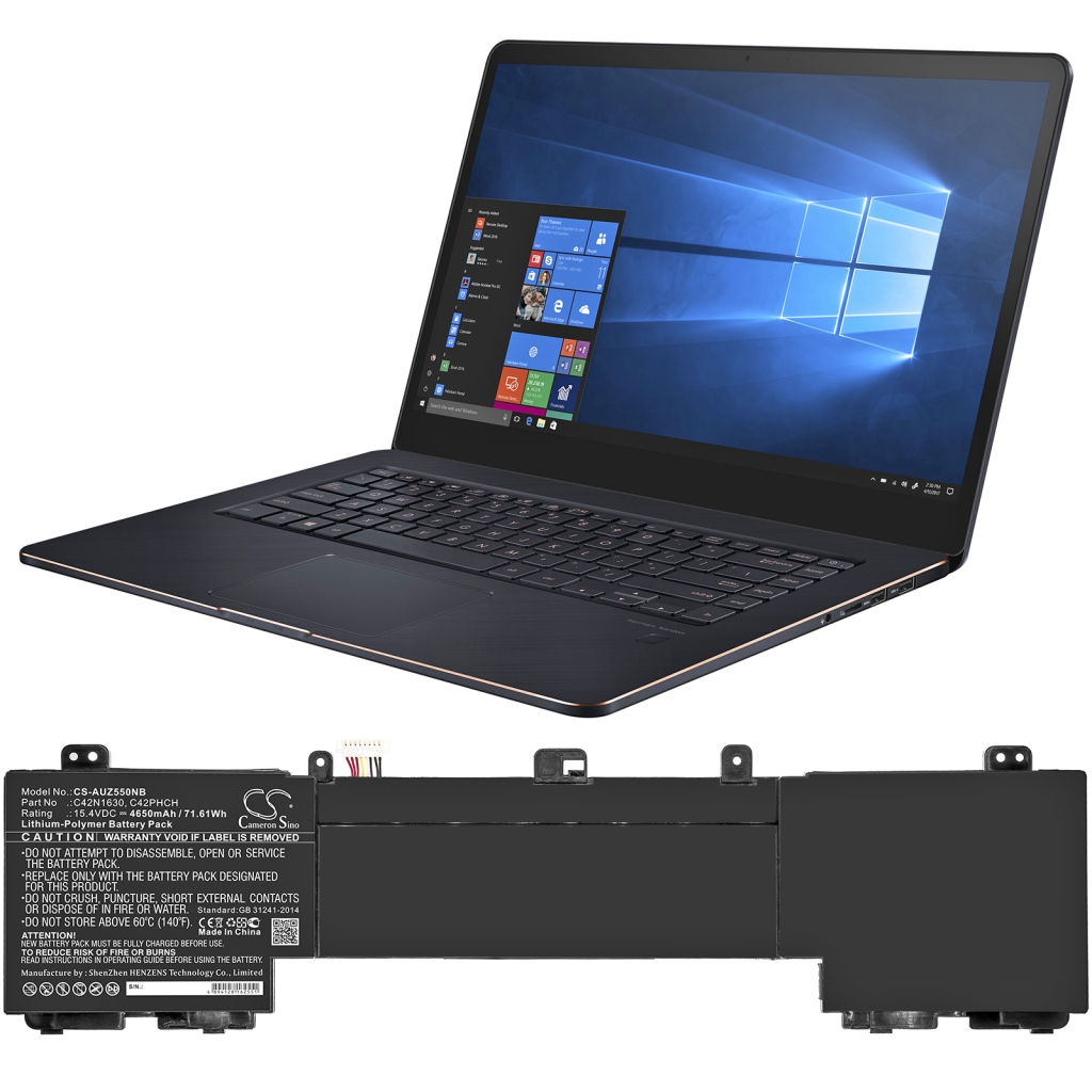 Laptop Akkus Asus CS-AUZ550NB