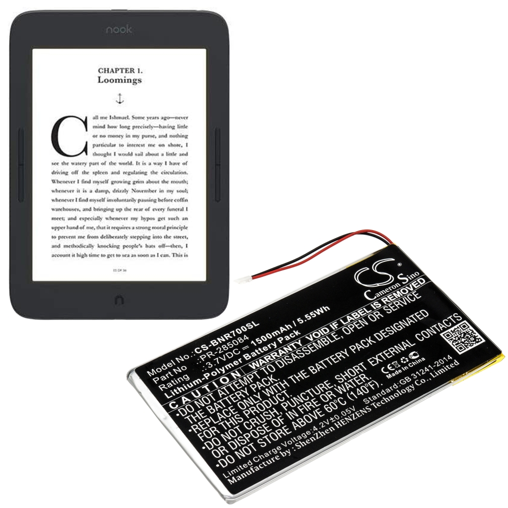 Tablet-PC Akkus Barnes & noble CS-BNR700SL