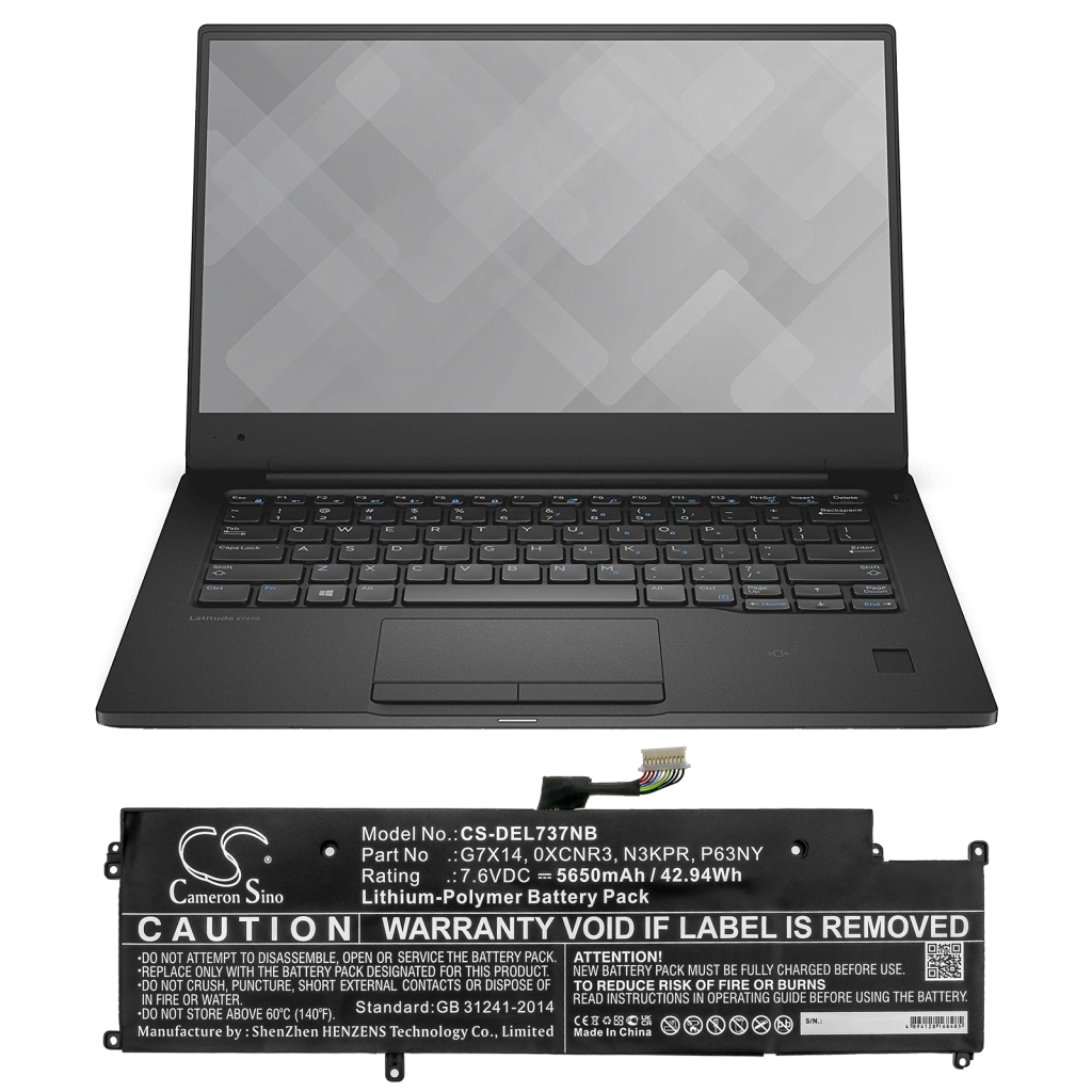 Laptop Akkus DELL Latitude 7370