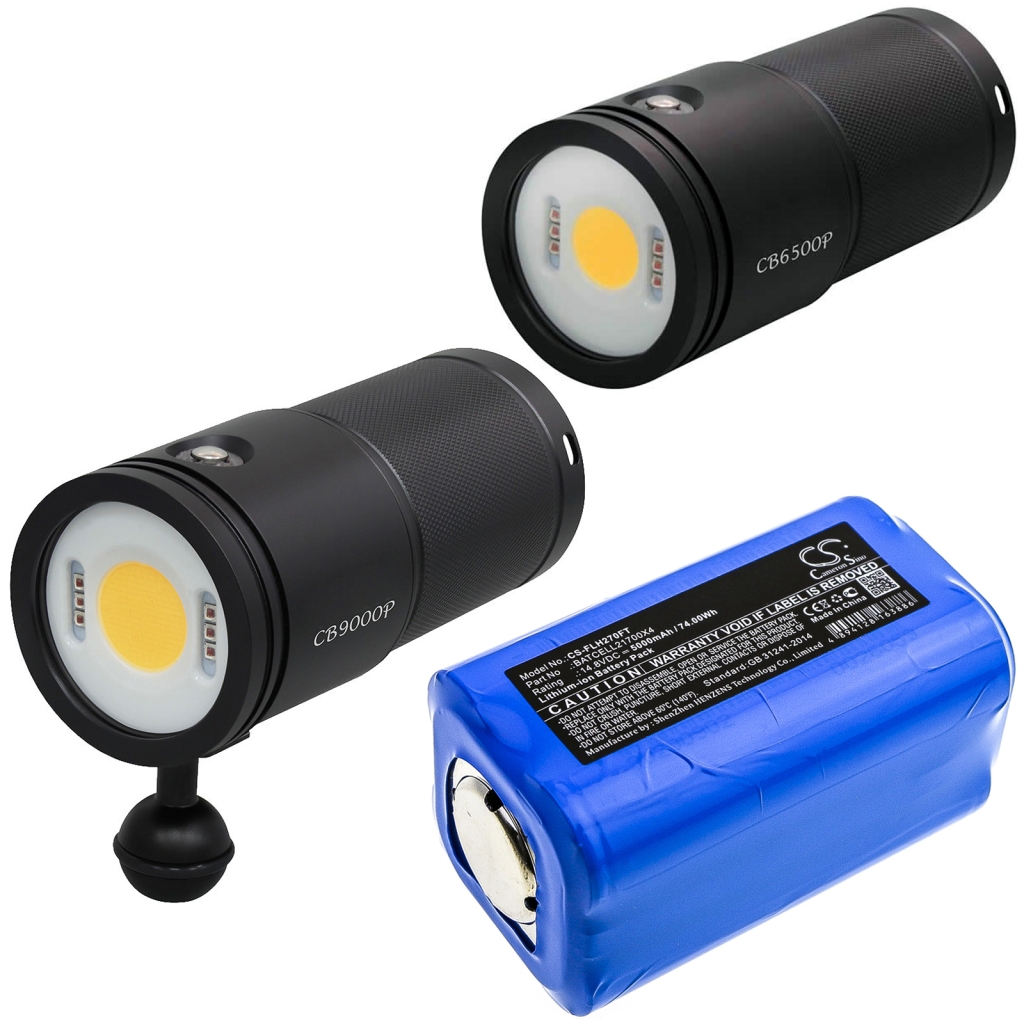 Lichtsystem Akkus Bigblue CS-FLH270FT