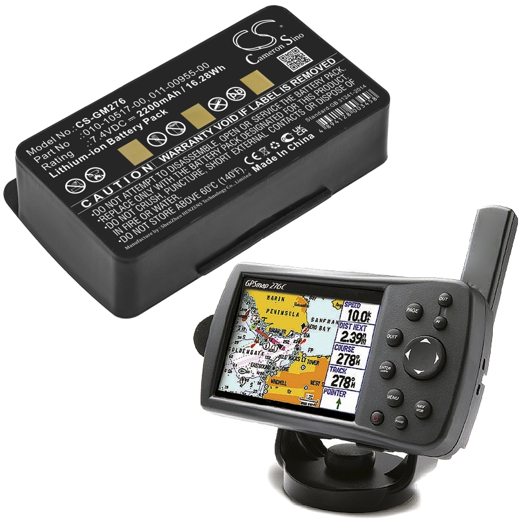 Navigationssysteme Akkus Garmin CS-GM276