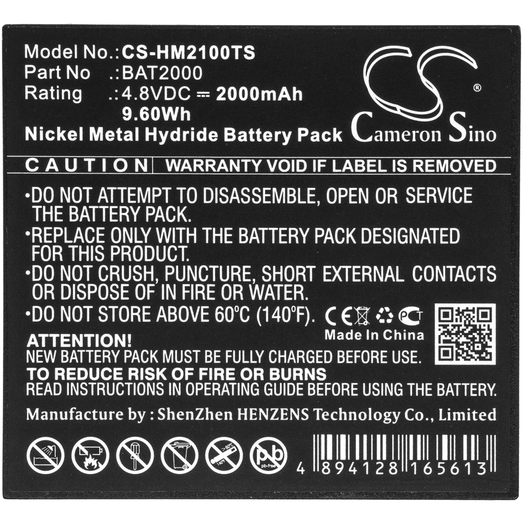 Wireless Headset Akkus HME CS-HM2100TS