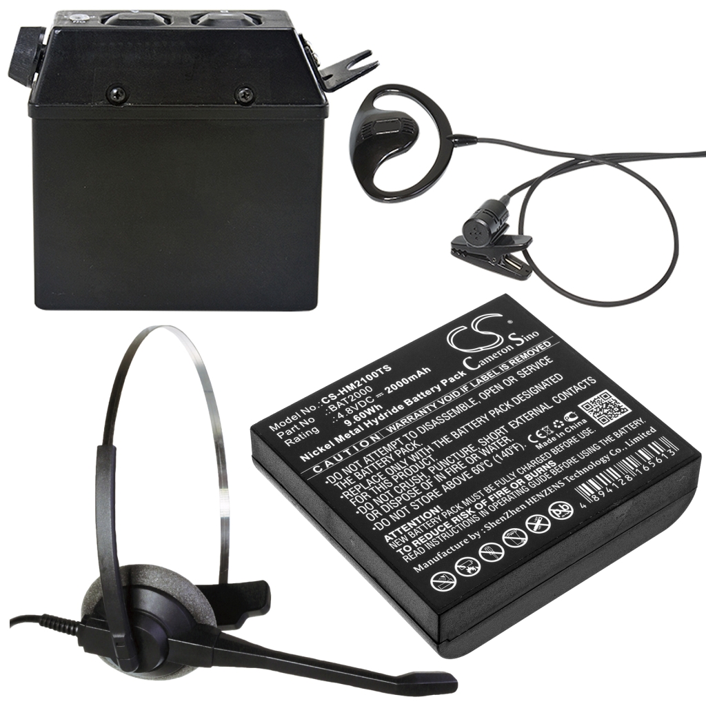 Wireless Headset Akkus HME CS-HM2100TS