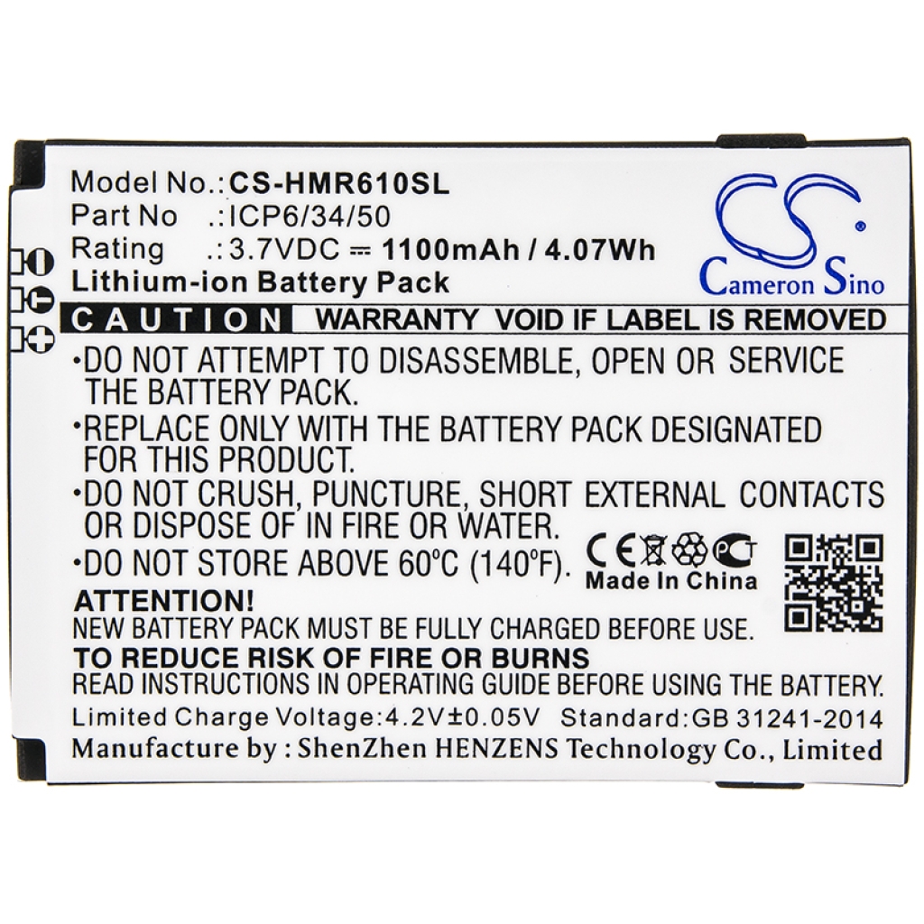 Elektrowerkzeuge Akkus Humanware CS-HMR610SL