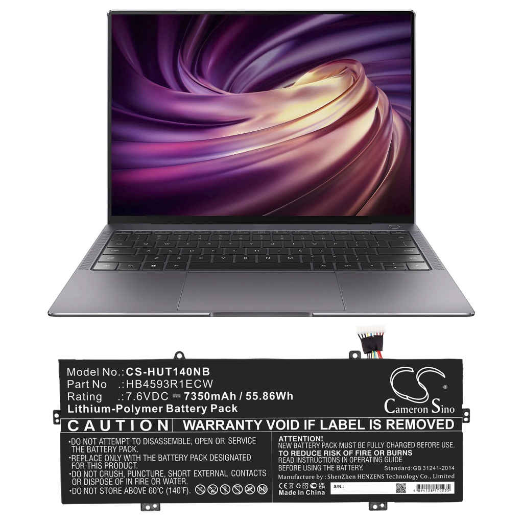 Laptop Akkus Huawei MagicBook i7 8550U