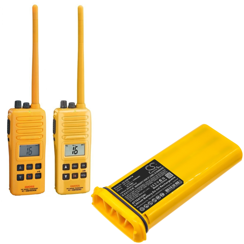 Walkie-Talkie Akkus Icom CS-ICM160TW