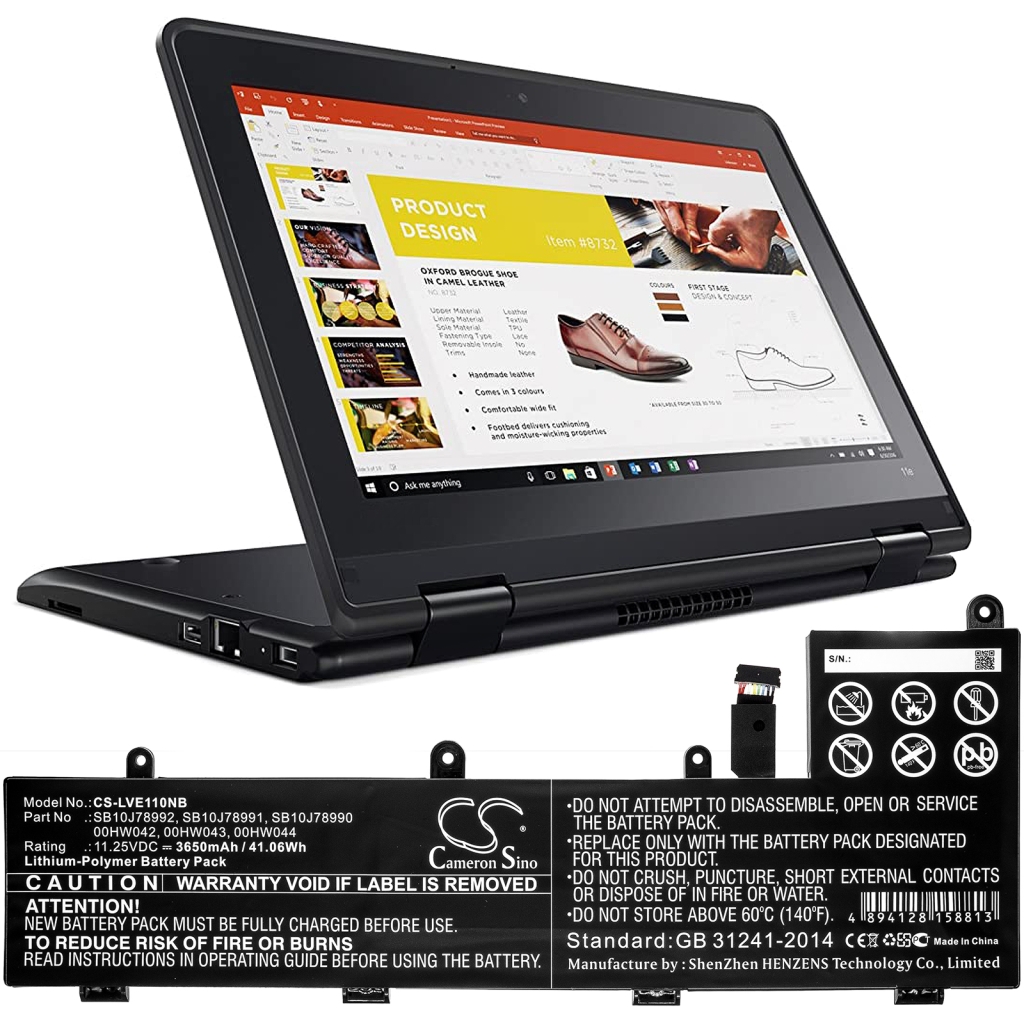 Laptop Akkus Lenovo ThinkPad Yoga 11e