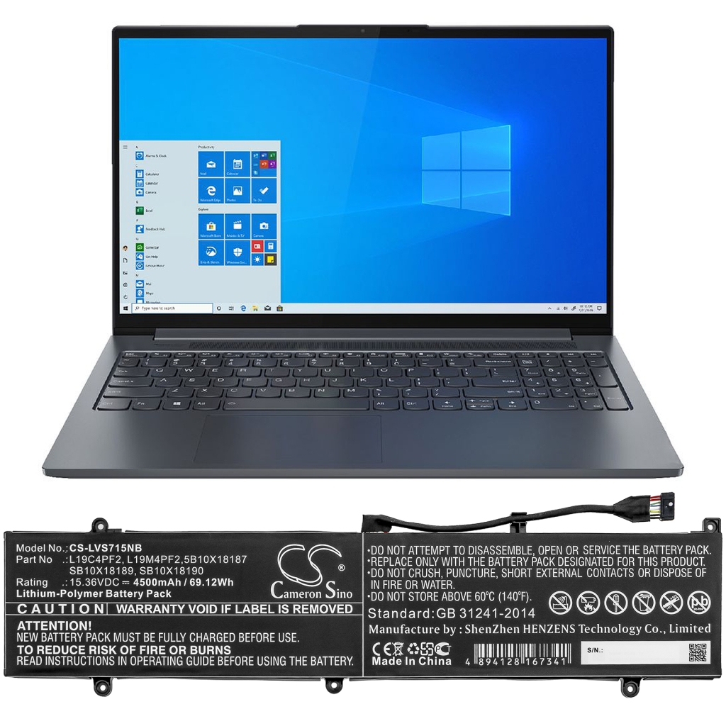 Laptop Akkus Lenovo CS-LVS715NB