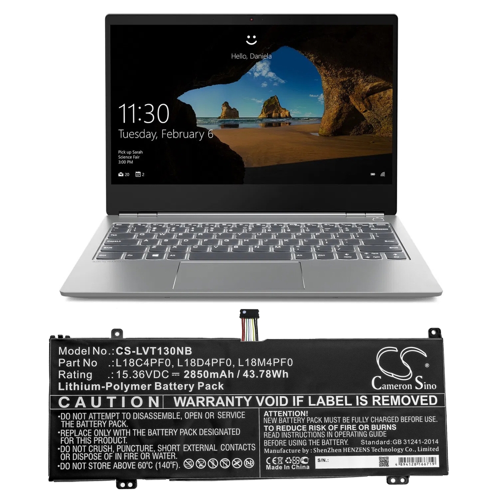 Laptop Akkus Lenovo CS-LVT130NB