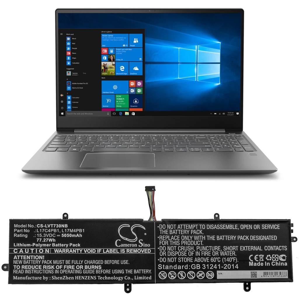 Laptop Akkus Lenovo CS-LVT730NB