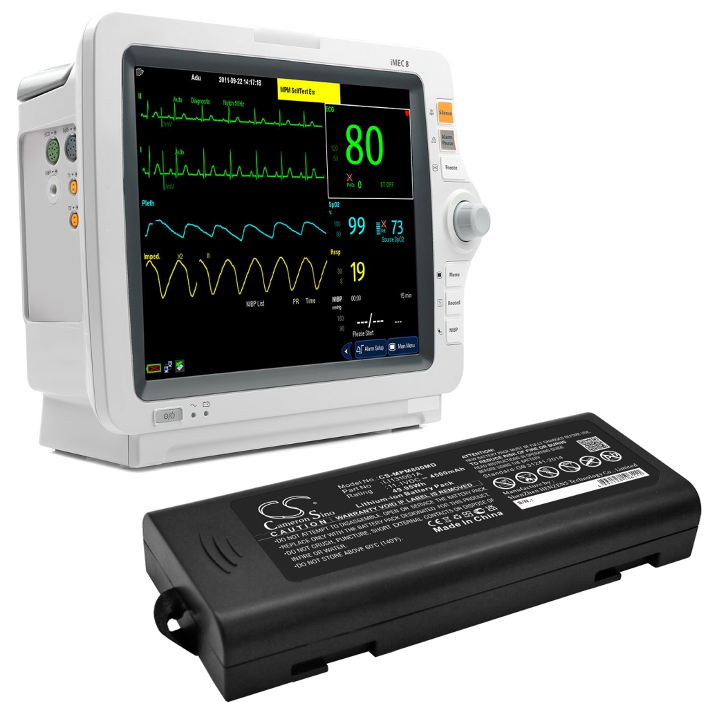 Medizinische Geräte Akkus Mindray IMEC10