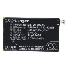 Kompatibler Ersatzakku für Alcatel TLP034B1,TLP034B2