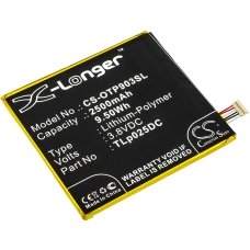 Kompatibler Ersatzakku für Alcatel TLP025D2,TLP025DC