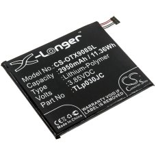 Kompatibler Ersatzakku für Alcatel CAC3000034CC,TLP030JC