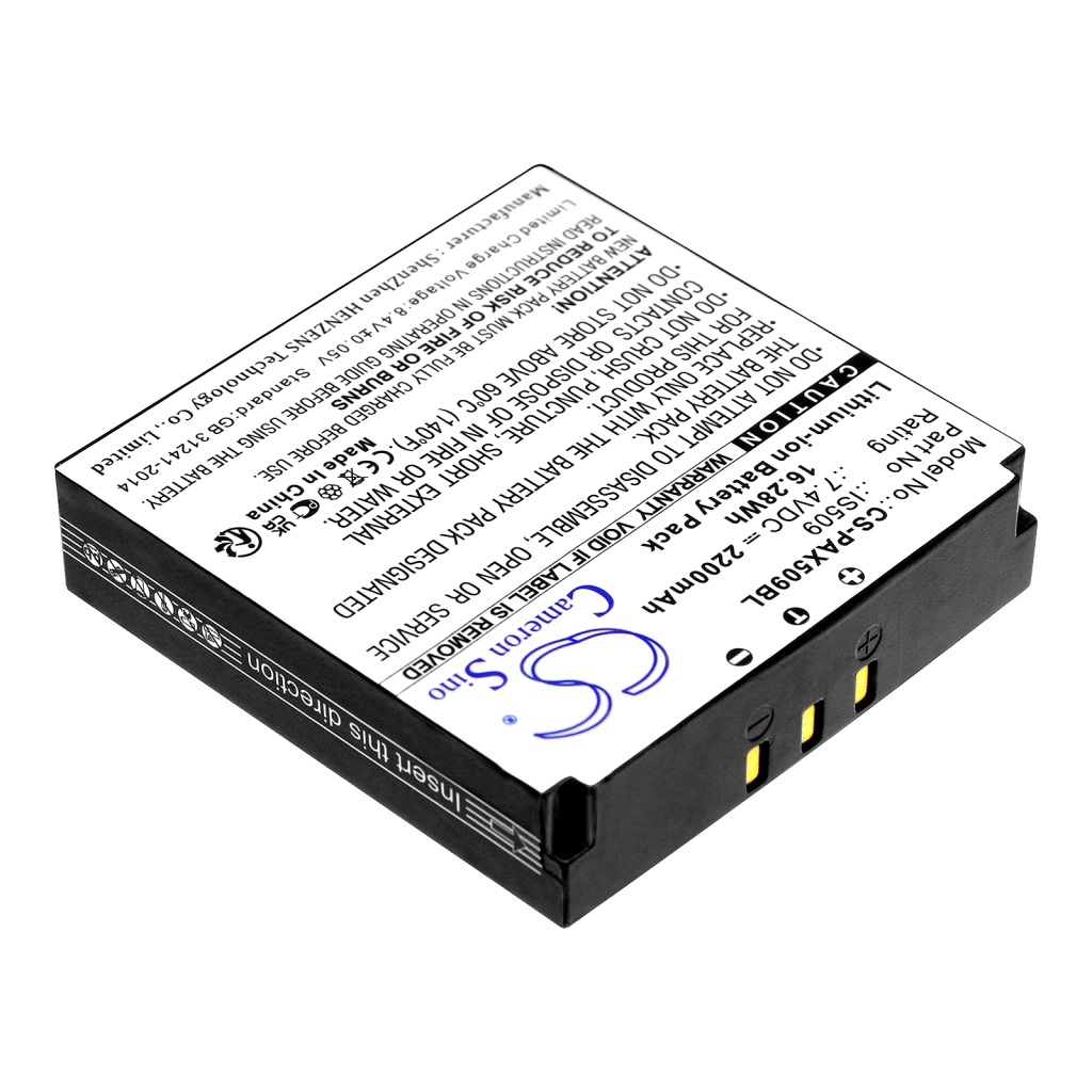 Bezahlterminal Akkus Pax CS-PAX509BL