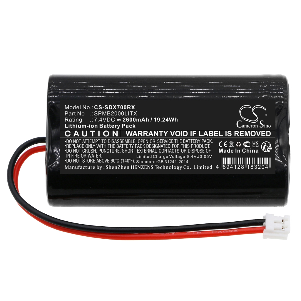 RC hobby batteries Spektrum CS-SDX700RX